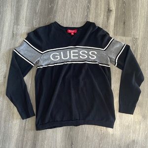 Guess Logo Sweat Shirt - M